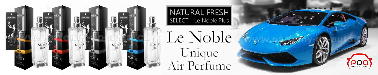Luxusní vůně do auta Le Noble Plus Natural Fesh - parfémy do auta 1280